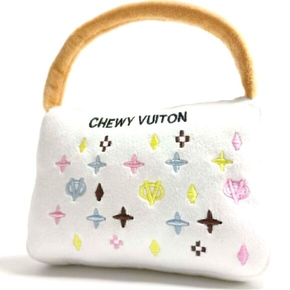 ❤Host Pick ❤ Bark Dog Toy Brand New Posh Plush Purse for Big Dogs - Picture 1 of 2